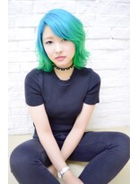 ヘアーエクステンド エフ 渋谷(f)&nbsp;ターコイズリザード