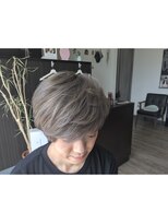 ヘアサロン ジール(Hair salon Ziel) マッシュレイヤー×アッシュグレー