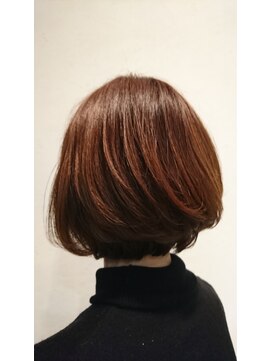 ヘアー ルシェルシェ(hair recherche) キレイナ丸みの大人のピュアボブ