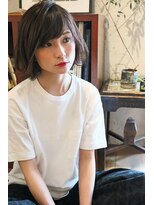 ドロップ(drop) 大人切りっぱなしボブ【表参道/青山drop】