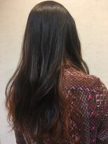 ボヌール(BonHeur)&nbsp;ベージュ×オレンジインナーカラー