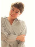 マーメイドアッシュグラデーションカラー伸ばしかけ黒髪セミディ