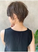 横顔美人☆イルミナカラー×絶壁解消ショート
