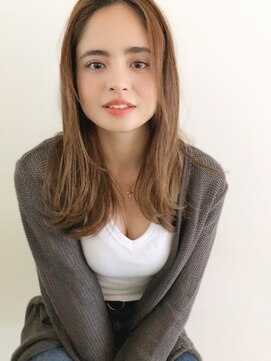 チョビー 銀座(chobii) [桜井]グレージュカラーイルミナカラーブランジュカラー