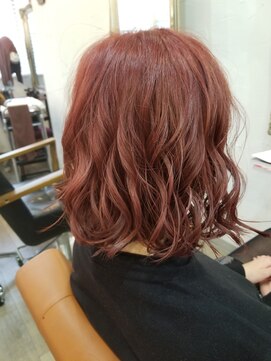 バトヘアー 渋谷本店(bat hair) ピンクベージュ