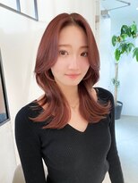 アイヴィー(IVY)&nbsp;ハイトーン韓国風毛流れヘア【田部井達朗】