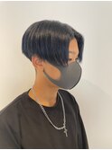 オシャレなメンズ必見！！ハンサムショート×ブルーブラック