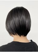 【小顔補正立体カット】束感ショート/新越谷 南越谷