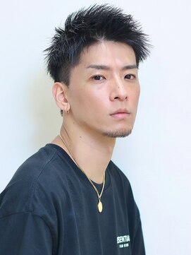 ベーア メロー(Bar mellow) ソフトツイストスパイキーアップバング【刈り上げ】