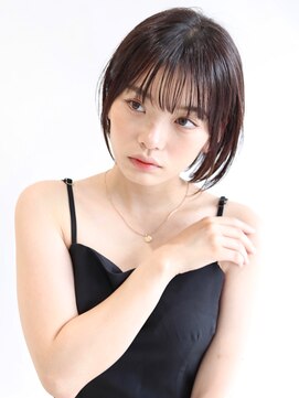 ルアン 上通り(ruen) 大人かわいいミニボブ 熊本 ショートカット ruen 右田莉奈