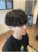 波巻きスパイラルツイストスパイラルパーマツイストパーマ