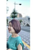 大人ちっくボブのショートより