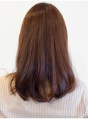 20代30代グラデーションカラー透明感アッシュブラウン立体感