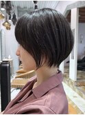韓国風 レイヤーカット ケアブリーチ 学割U24 ダブルカラー 563