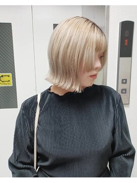 パープル(purple) パールブロンド