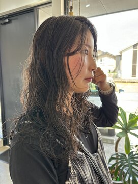 プラスヘアー(plus HAIR) 【廣瀬】大人可愛いゆるふわパーマ