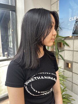 クリアー オブ ヘアー 藤が丘店(clear OF HAIR) 顔まわりレイヤー