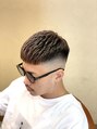 グルーマーズトウキョウ 渋谷店(GROOMER/S TOKYO)&nbsp;クロップスタイル。