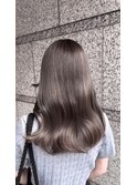 ミルクティーベージュグレージュダブルカラーケアブリーチ