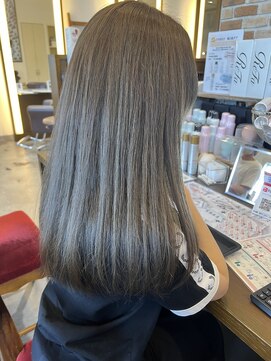 アーチ ブランチ 岡山北長瀬店(ARCH) ハイトーンから入れるオリーブのヘアカラー