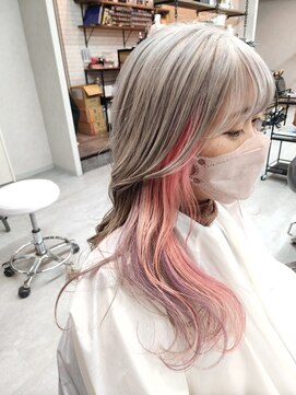 マハロ 千葉(mahalo) 前髪/アンブレラカラー/こなれミディ/イメチェン[千葉駅]