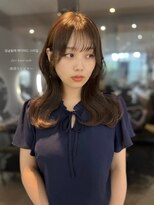 ジーナ 京都河原町(Zina)&nbsp;髪質改善＊顔回りレイヤーアッシュミディ＊【Zina京都河原町】