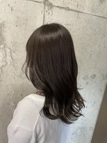 リボン(Libon)&nbsp;暗めでも重たく見えない地毛風グレージュカラー♪