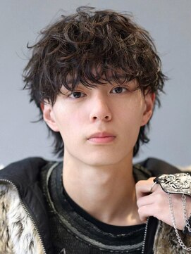 リップス 立川(LIPPS) ツイストスパイラルパーマツーブロマッシュウルフ