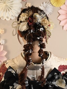 プリーズヘア(Please hair) 成人式ヘアセット　成人式ヘアアレンジ