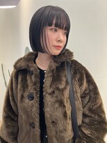 ユー セント(yew scent)&nbsp;ワイドバング黒髪ボブ