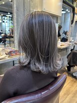 ロダット 横浜(LODAT by little)&nbsp;ラベンダーシルバー×バレイヤージュ【LODAT横浜】