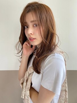 ザ デイ 銀座(The Day) 【ベージュカラー×レイヤー】ワンレンに飽きた方にオススメ！