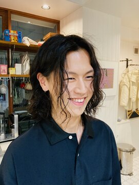 エメン(EMEN) メンズミディアムウェーブパーマ