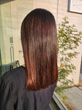 ウールバイレガーレ(uul by Legare/a) 大人シアーベージュミニウルフボブミディアムレイヤー