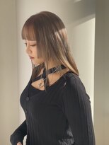 エアー 銀座(air)&nbsp;ミルクティーベージュ/ダブルカラー/ブリーチ/ハイトーン