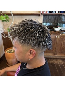 シェロヘア(cielo HAIR) ツイストホワイトハイライト