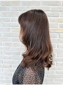 美髪カールパーマヘア