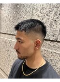 銀座 理容室 スキンフェード ベリーショート