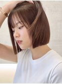 20代30代ぱつっと bob kchiaara福岡佐藤可菜