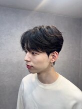 ピース(PEACE) フェザーショート/コンマバング/ダウンパーマ