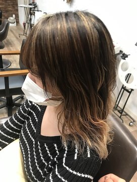 フラココ 神楽坂(hurakoko kagurazaka) 【大人可愛いハイライトカラー】