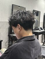 テクト バイアッシュ 吉祥寺店(Tect by Ash)&nbsp;ニュアンスパーマフェザーパーマセンターパートテーパーフェード