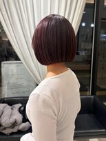 ケンジサナンド(KENJE Sanando)&nbsp;ボブ/切りっぱなしボブ/ブリーチなし暖色