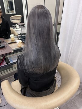 シグマルミエ 福島店(SIGMA LUMIER) グレージュで作るハイトーン×髪質改善