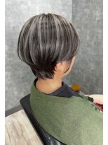 グラック(glac)&nbsp;ショート/アンブレラカラー/シルバー