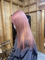 アフターニュース 新潟(afternews)&nbsp;ピンクベージュ/ダブルカラー/ケアブリーチ/髪質改善/駅前/駅南