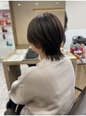マッシュウルフ　レイヤー大人ショート刈り上げ女子ツーブロック