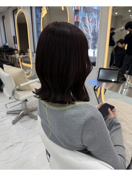 アイユー(ii+U) カシスラベンダー　くびれヘア