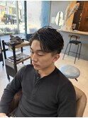 カットで復活パーマ！