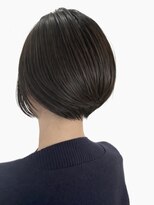 ウォーターリリー 川西店(Water Lily) 30代40代小顔ヘア簡単スタイリングくせ毛カバー丸みショートボブ